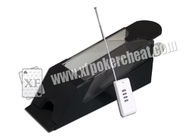 Black Plastic Poker Shoe Casino Cheating Devices For See First Normal Coming Card