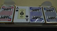 Filter Camera WPT Plastic Cheating Playing Cards With Invisible Ink Markings