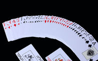 RUITEN Thẻ chơi bằng nhựa vô hình / Thẻ đánh dấu màu đỏ