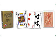 Trò chơi cờ bạc bằng nhựa 4 Chỉ số thường xuyên Modiano Vàng Trophy Chơi bài