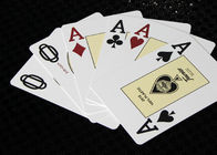 Magic Trò chơi Đánh bạc Props Fournier Nhựa 2818 Red Blue Jumbo Face Playing Cards