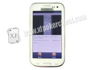 Điện thoại Samsung S4 trắng Điện thoại di động Poker Cheat Device Marked Playing Cards Analyzer