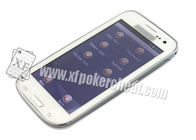 Điện thoại Samsung S4 trắng Điện thoại di động Poker Cheat Device Marked Playing Cards Analyzer