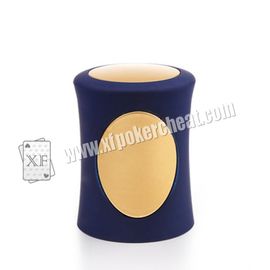 Kích thước bình thường Đầy màu sắc Casino Dice Scanner / Magic Lừa Dice Đối với 2 người chơi