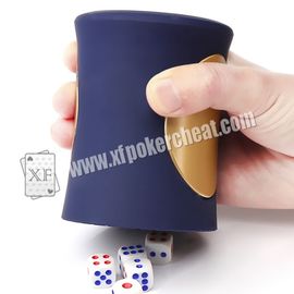 Kích thước bình thường Đầy màu sắc Casino Dice Scanner / Magic Lừa Dice Đối với 2 người chơi