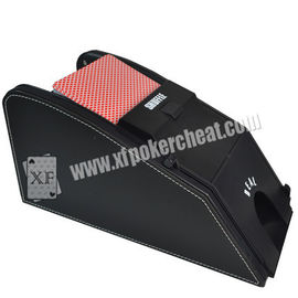 Tùy chỉnh Baccarat Poker gian lận thiết bị màu đen cho thẻ chơi nhựa