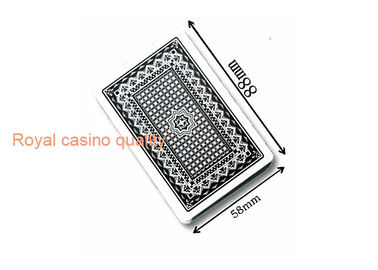 Taiwan Royal Plastic Marked Poker Cards , Fade Resistant Cheating Playing Cards