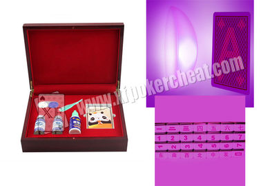 Trò chơi Poker chuyên nghiệp Miếng Invisible Ink Liên Kính 9mm Đường kính