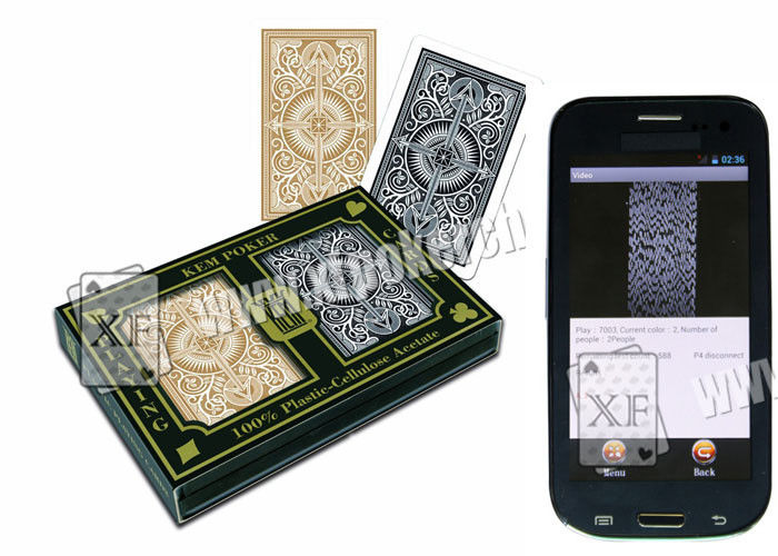 Kem Arrow Nhựa đánh dấu Poker Chơi Thẻ Kích thước Cầu cho Dự đoán Poker